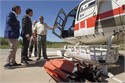 El helicptero HOTEL de la Junta de Castilla y Len coordina desde el aire todos los medios areos que operan en la lucha contra los incendios forestales