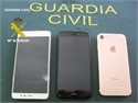 La Guardia Civil recupera tres telfonos mviles sustrados 