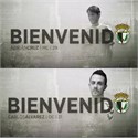Adrin Cruz  y Carlos lvarez firman con el Burgos CF  